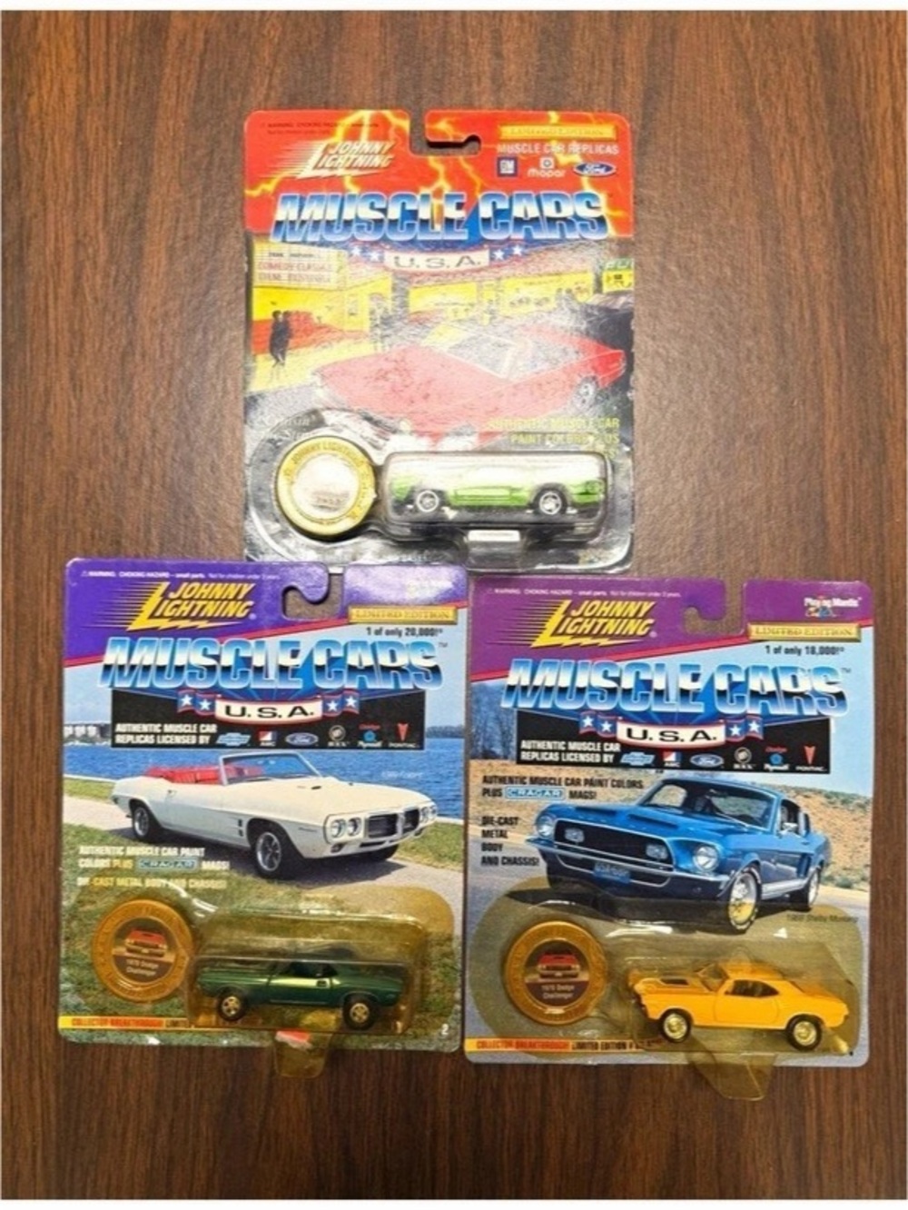 Johnny Lightning Muscle Cars USA Die-Cast Cars Set NWT